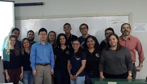 Professor Jong Ham da Louisiana University State ministra curso no PPGF/UFRPE