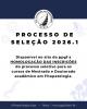 Homologação de Inscrições - Seleção PPGF 2026.1